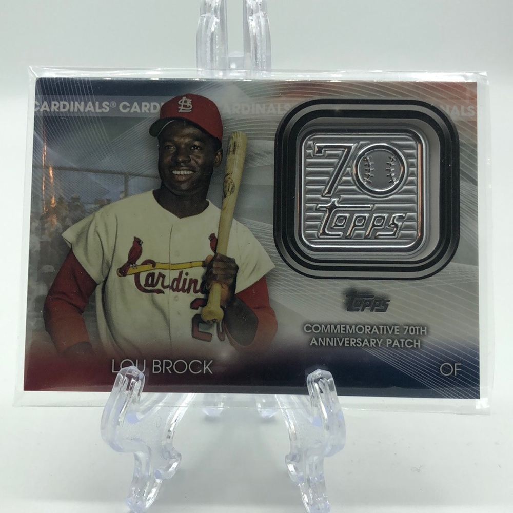 Lou Brock Patch
